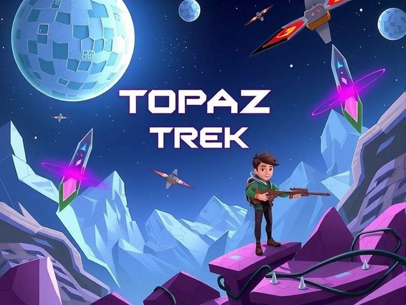 Topaz Trek Game Cover